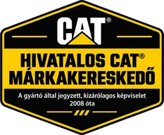 Hivatalos Cat® márkakereskedő jelvény