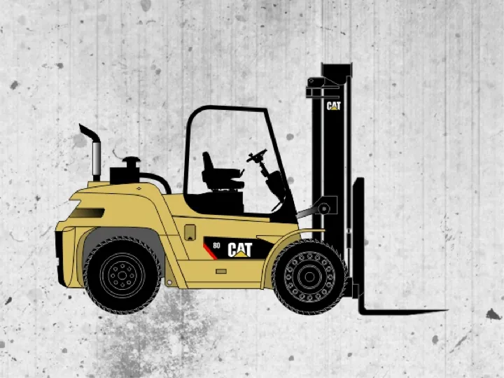 Cat® DP60-100N3 dízel targoncák