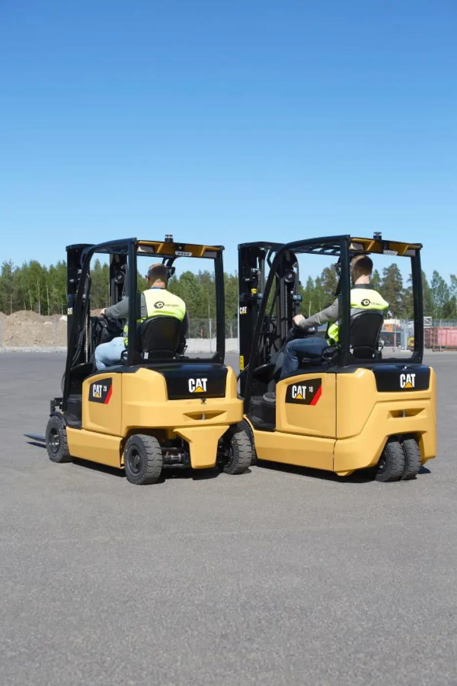 Cat® EP14-20(C)N2(T) elektromos homlokvillás targoncák – 2. kép