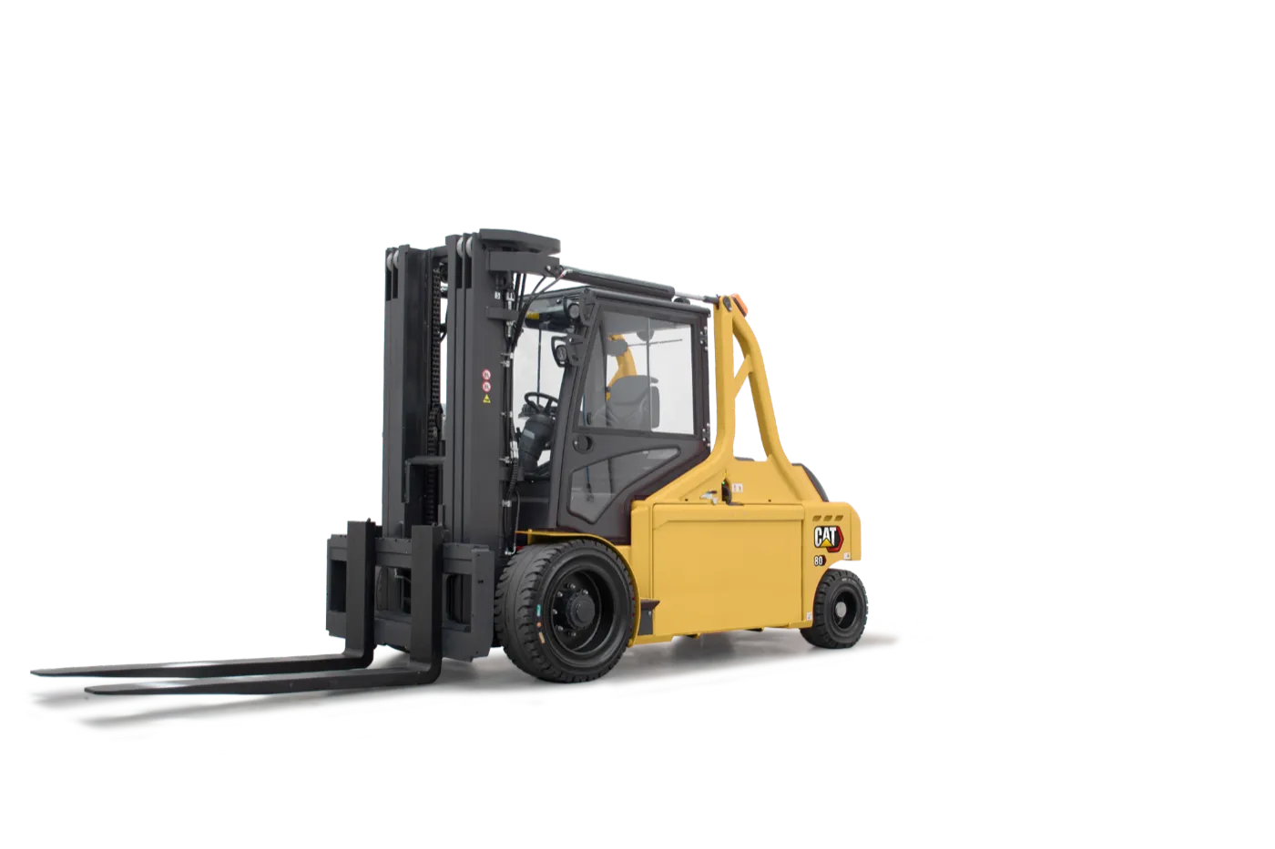 Cat® EP60N–EP120NH elektromos homlokvillás targoncák