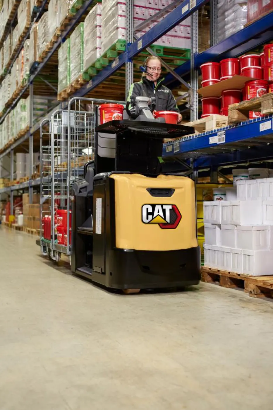 Cat® NO12-25N2(F)(X)(P)(FP) alacsony emelésű komissiózó targoncák – 3. kép
