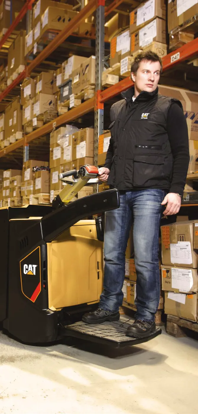 Cat® NPV20-25N3/NPF20-25N3(R)(S) elektromos raklapszállító targoncák – 4. kép